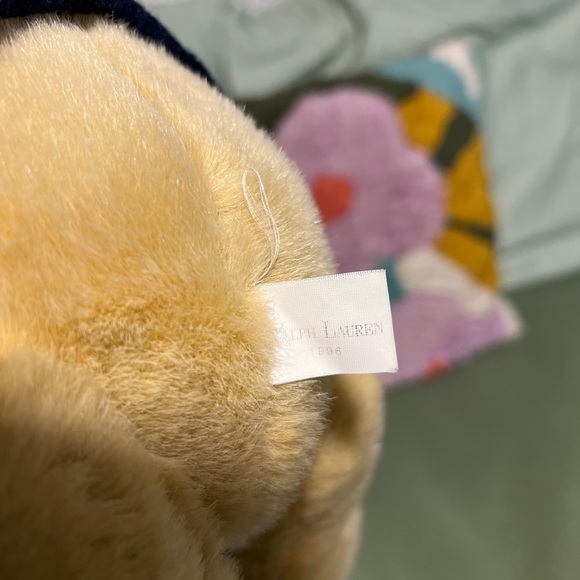Ralph Lauren 1996 Vintage Polo Teddy Bear  Plush Flag Sweater - Picture 8 of 10